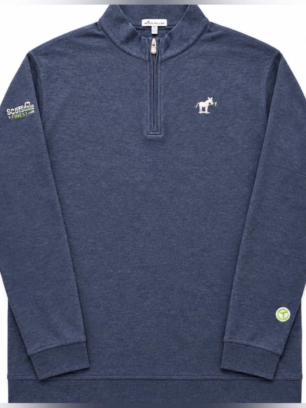 SCOTTY CAMERON GALLERY Circle T Jack The Donkey Golf Pullover Blue w Green XXL